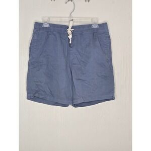 Rails Mens Blue Elastic Drawstring Waist Casual Cotton Blend Shorts Size Medium